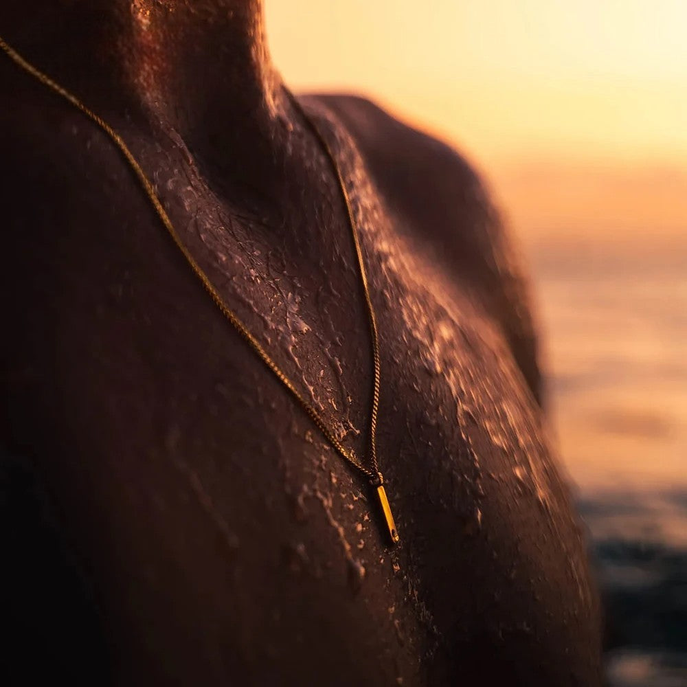 Alpha tag ketting